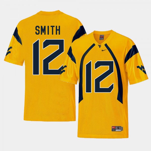 Men 12 Replica Football West Virginia Mountaineers Geno Smith